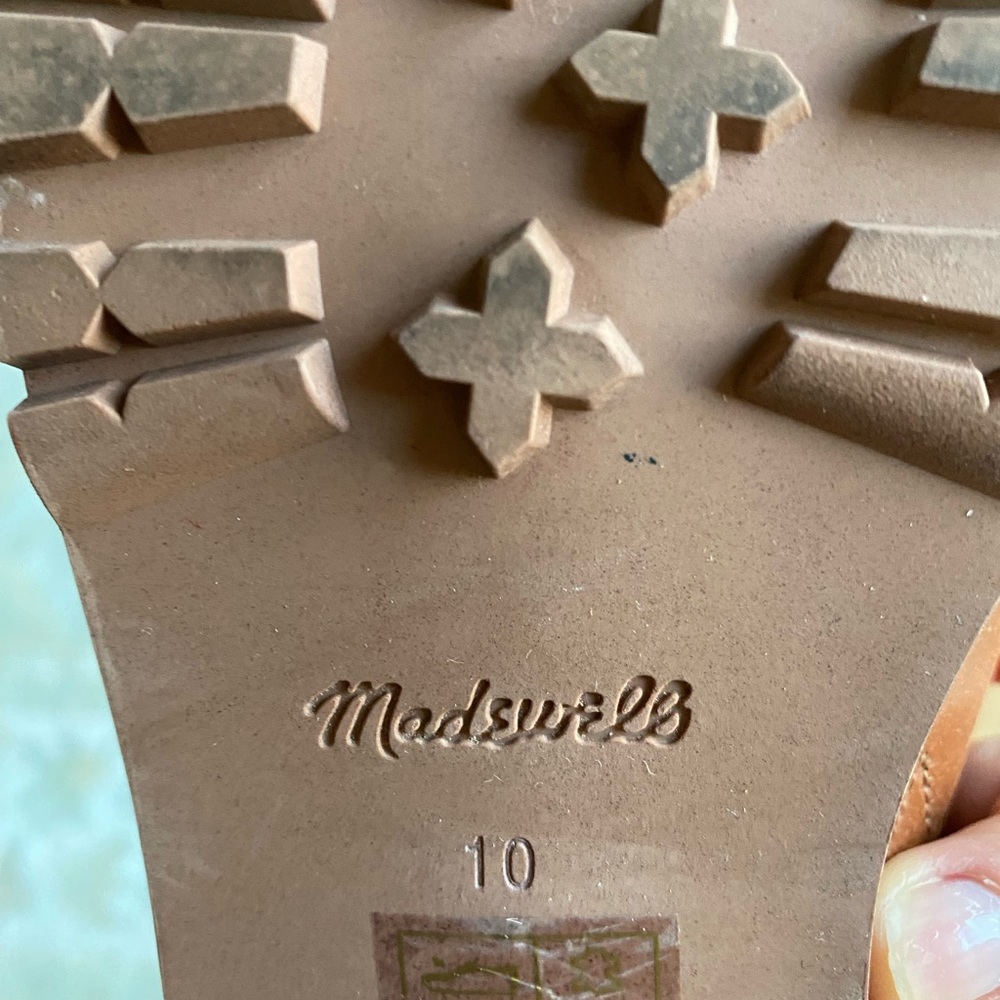 Madewell brown leather mules - Picture 6 of 6